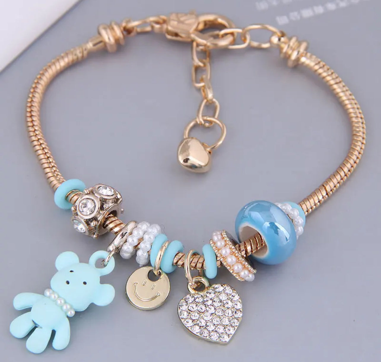 Bear Charm Bracelet