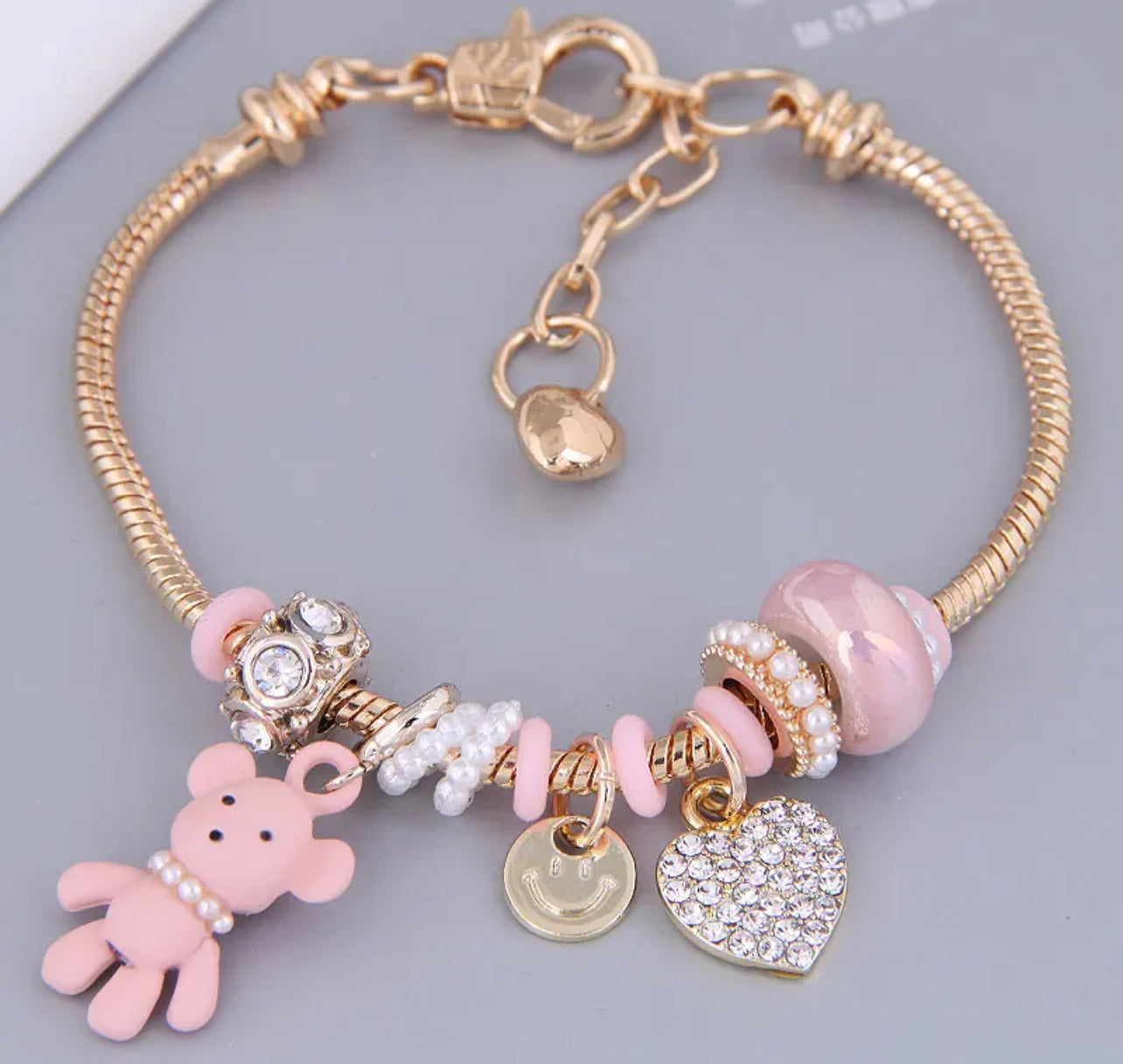 Bear Charm Bracelet