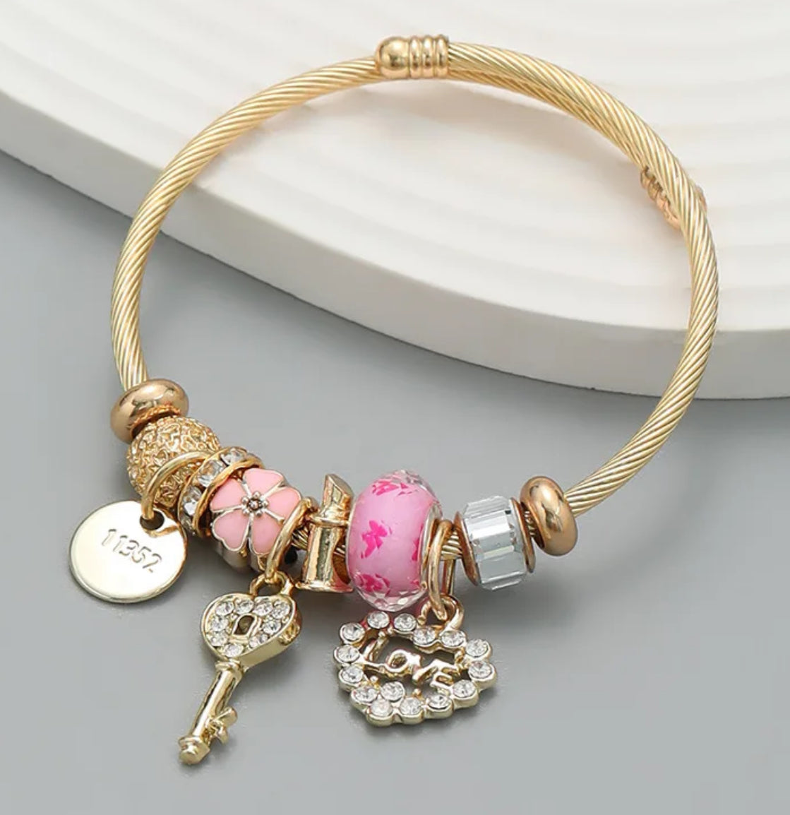 Key Love Bangle