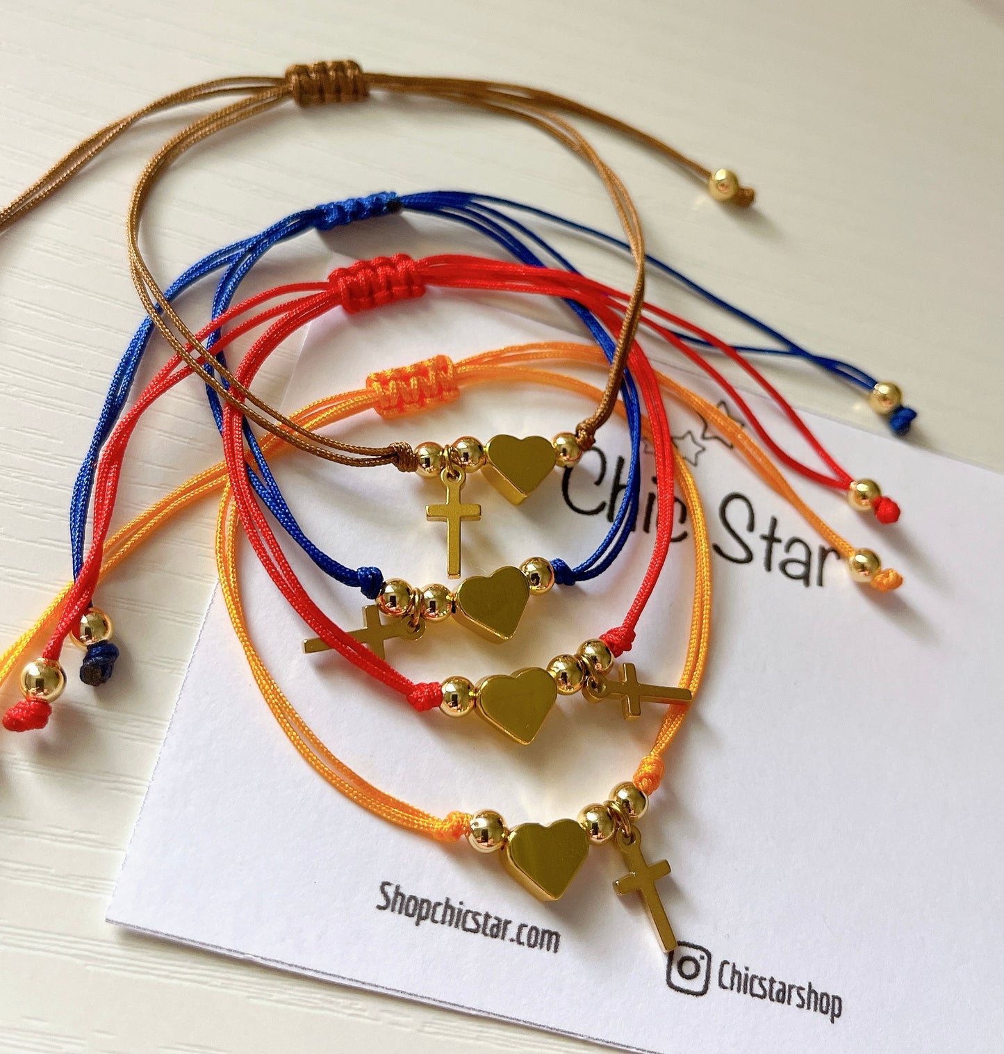 Heart Cord Bracelet