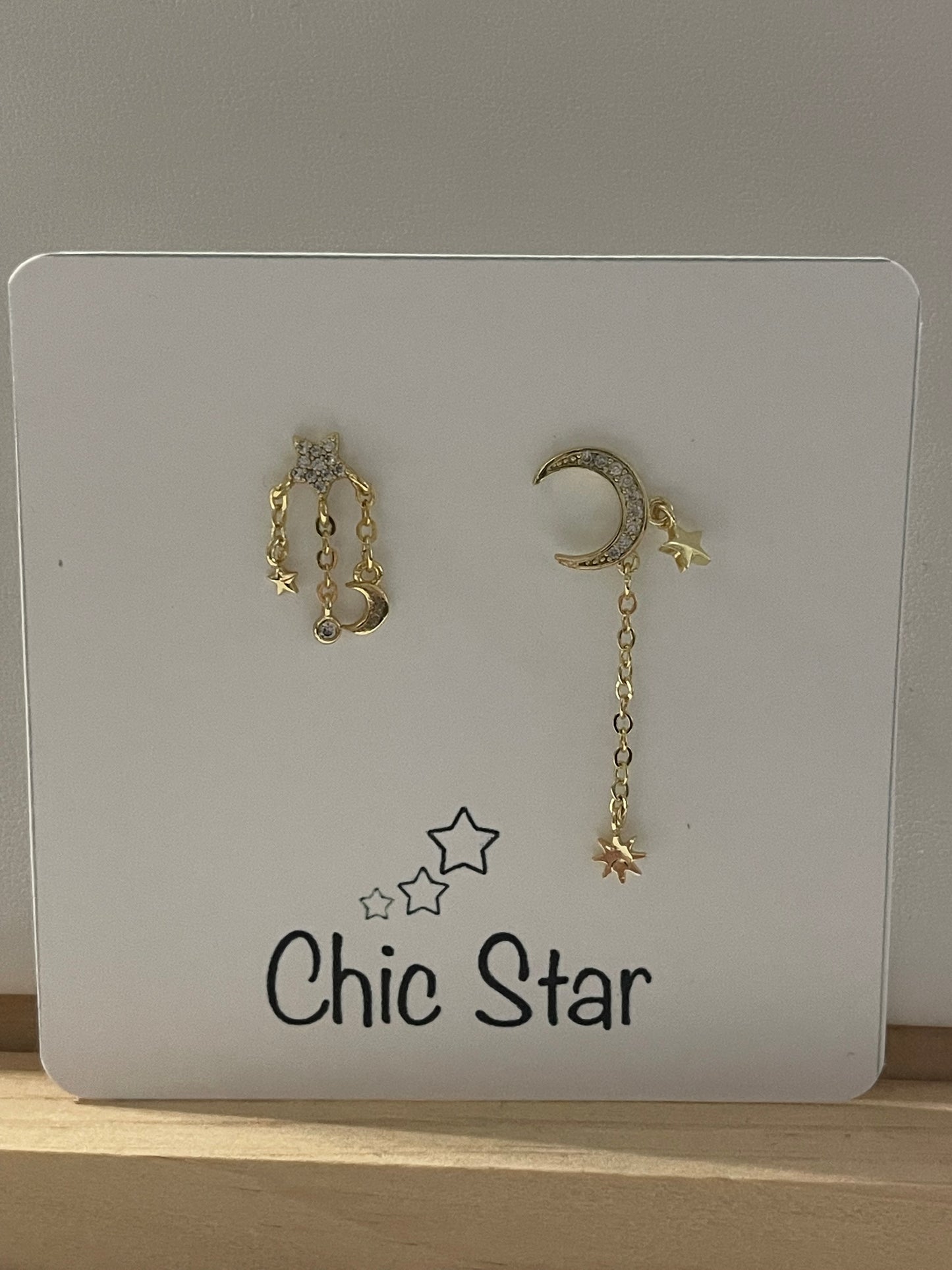 Star & Moon Earrings