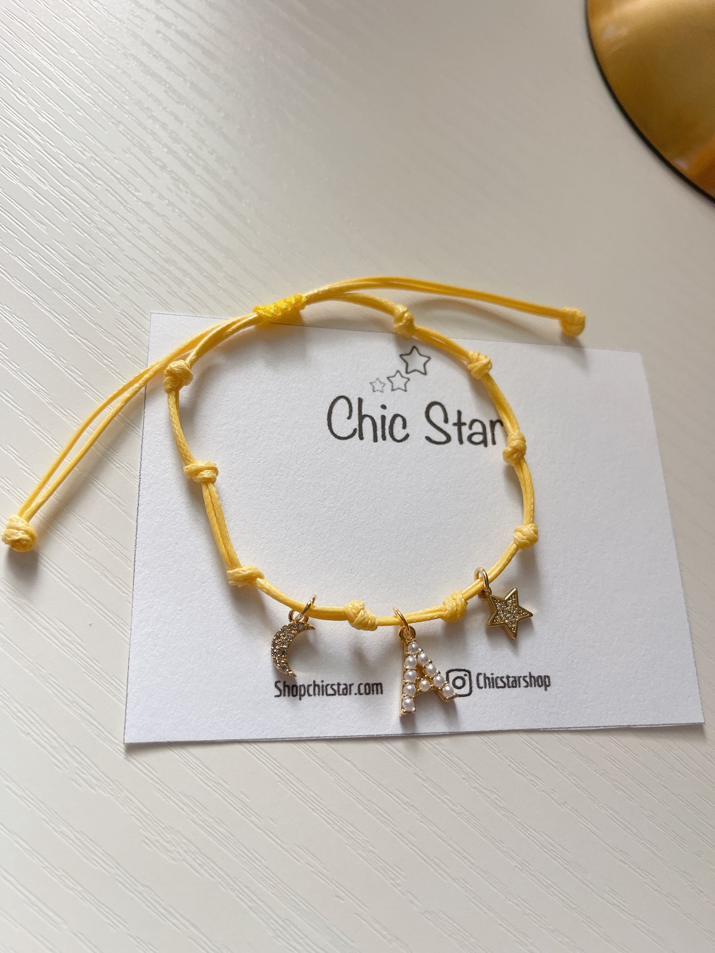 Charms Cord Bracelet