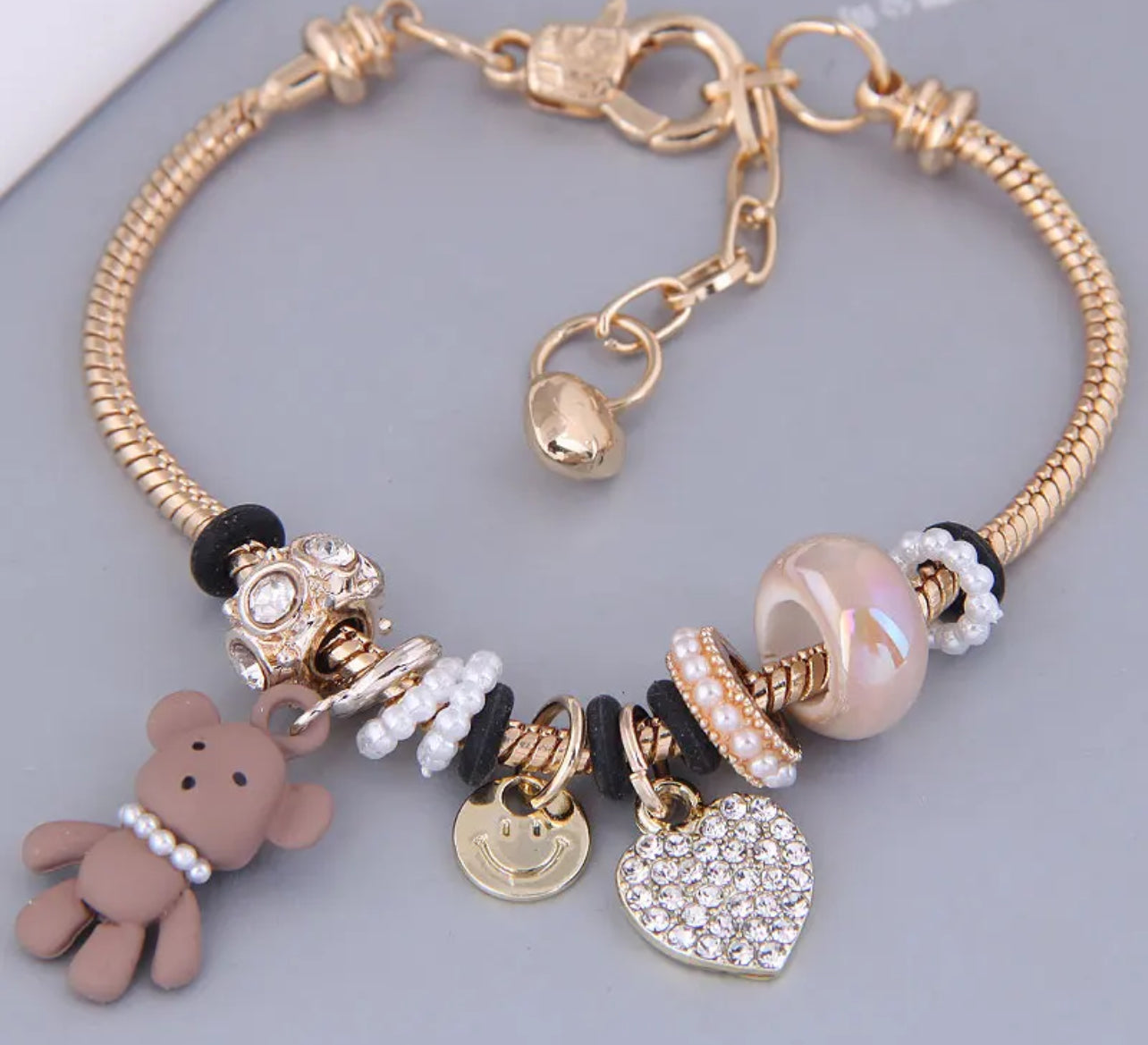 Bear Charm Bracelet