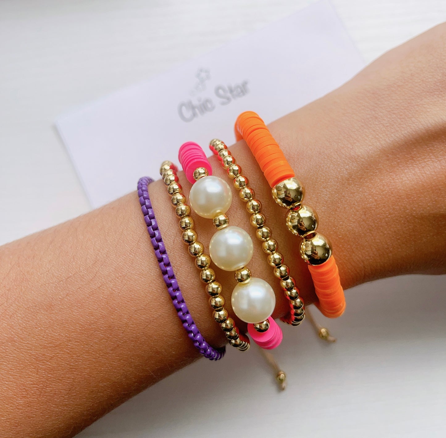 Pearl and Bead Bracelet