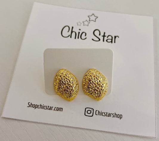 Stone Shape Earrings