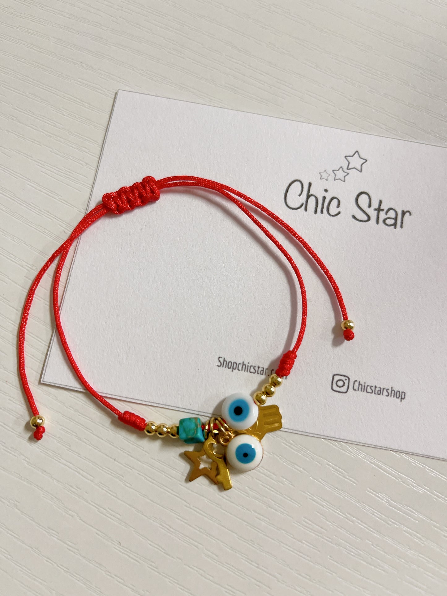 Evil Eye Red Bracelet