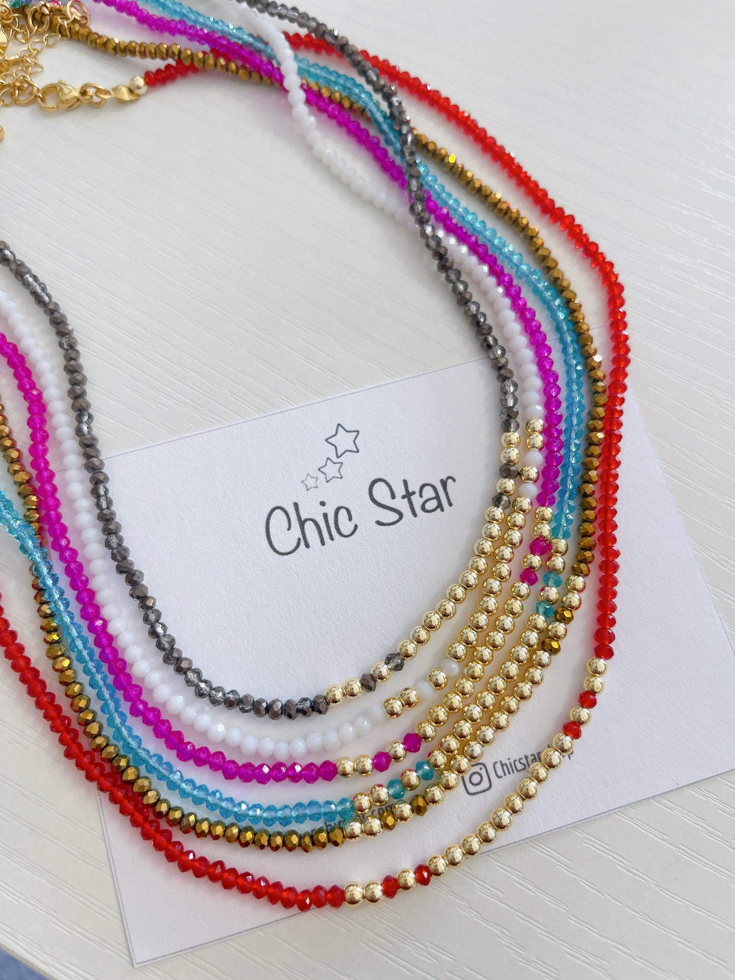 Crystal Choker Necklace