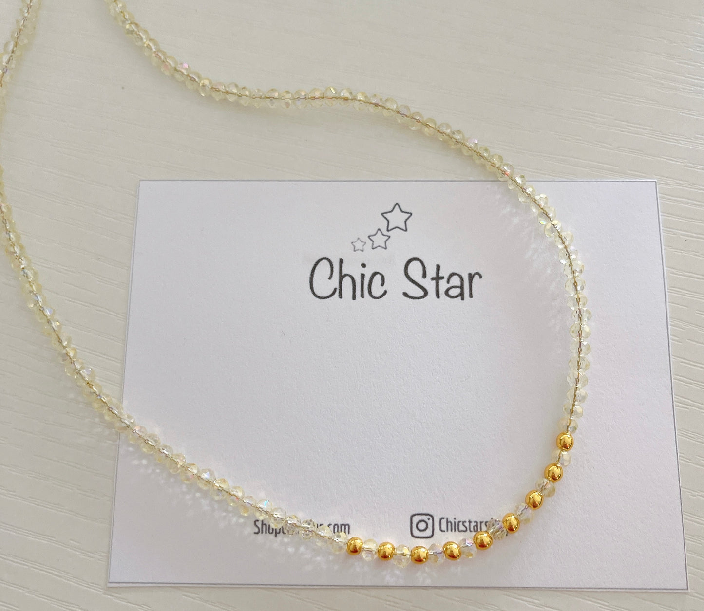 Crystal Choker Necklace