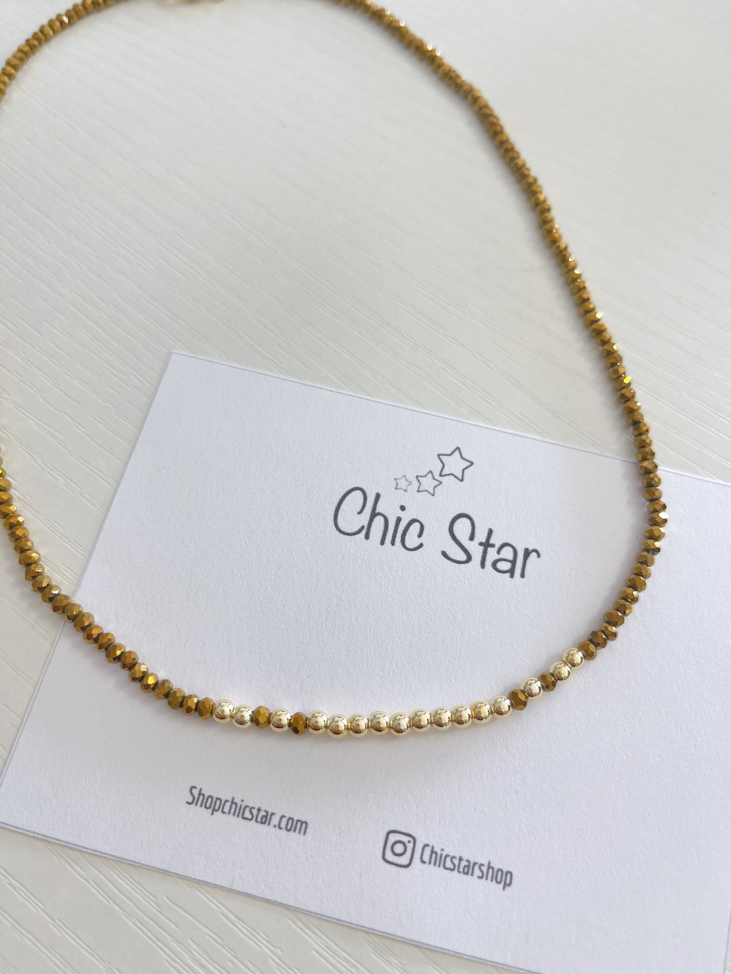 Crystal Choker Necklace