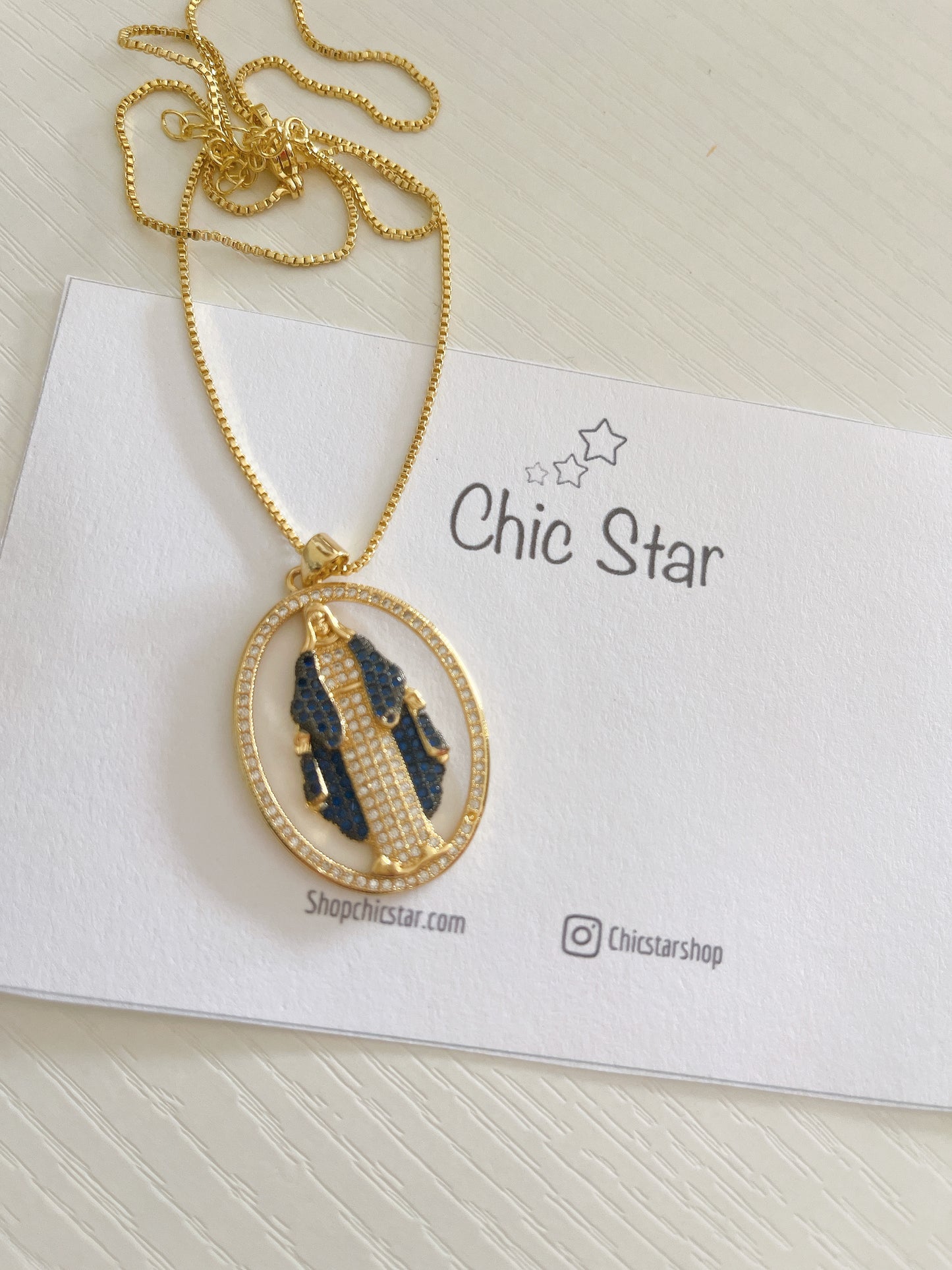 Miracle Virgin Necklace