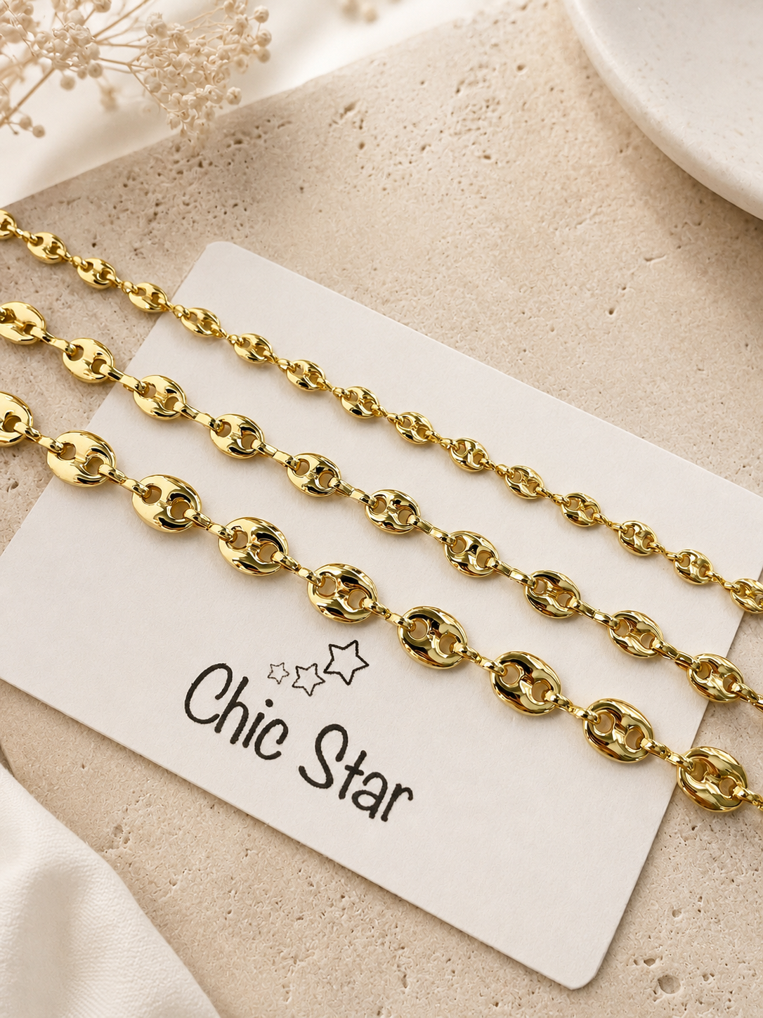Golden Link Bracelet