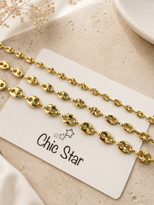 Golden Link Bracelet