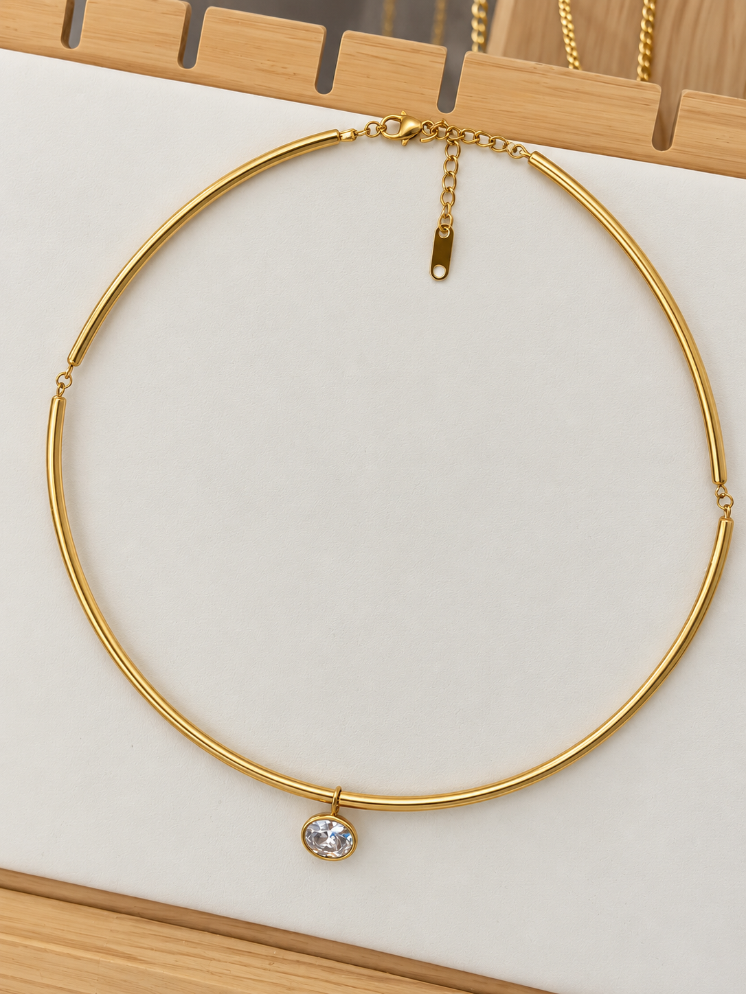 Crystal Choker Necklace