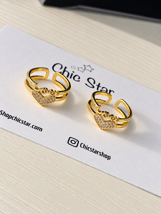 Heart Love Ring